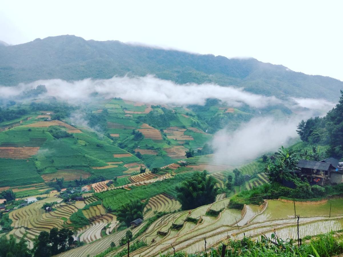 Mu Cang Chai Big View Homestay, Tour & Vegetarian Dış mekan fotoğraf