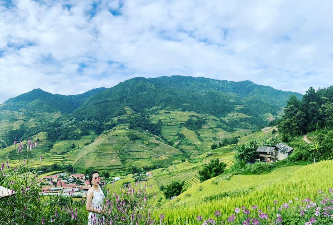 Mu Cang Chai Big View Homestay, Tour & Vegetarian Dış mekan fotoğraf