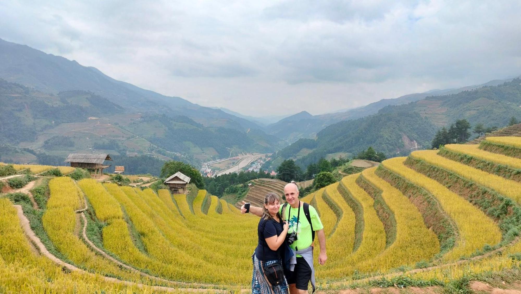 Mu Cang Chai Big View Homestay, Tour & Vegetarian Dış mekan fotoğraf